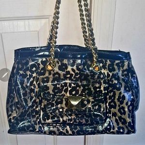 Leopard print handbag